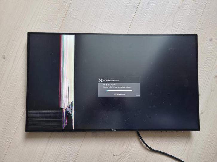 GRATIS Dell U2719D monitor DEFECT zonder voet, Computers en Software, Monitoren, Niet werkend, 60 Hz of minder, DisplayPort, HDMI