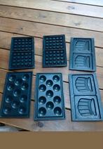 Grillplaten voor tefal multisnack reverso. Wafel poffertjes, Witgoed en Apparatuur, Wafelijzers, Ophalen of Verzenden, Zo goed als nieuw