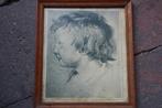 ingelijste print kinderhoofdje peter paul rubens, Ophalen of Verzenden