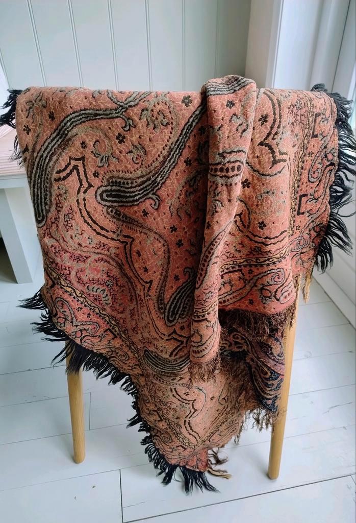 Antiek! Prachtige doek worteldoek bohemian chic!, Antiek en Kunst, Antiek | Kleden en Textiel, Ophalen of Verzenden