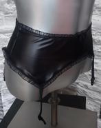 sexy /kinky leatherlook jarretelles gordel XL, Ophalen of Verzenden, Zwart, Overige typen