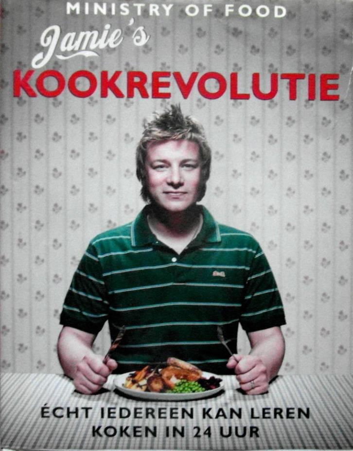 Jamie's kookrevolutie - Écht iedereen kan leren koken, Boeken, Kookboeken, Zo goed als nieuw, Italië, Ophalen of Verzenden
