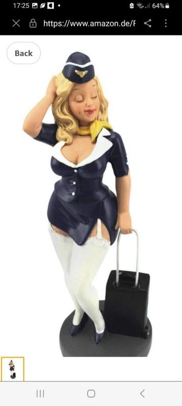 Stewardess, Warren Stratford, pinup, pin-up, sexy, , KLM beschikbaar voor biedingen