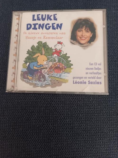 Haasje en Rammelaar - Leonie Sazias - LEUKE DINGEN, Cd's en Dvd's, Cd's | Kinderen en Jeugd, Ophalen of Verzenden