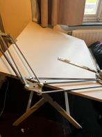 Tekentafel verstelbaar wit Tecnostyl, Ophalen, Zo goed als nieuw, Minder dan 130 cm