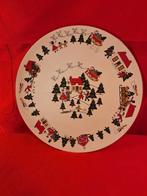 Mason's Christmas Village 1983 Taartbord Kerst Taart Schaal, Ophalen of Verzenden, Nieuw, Wedgwood, Schaal of Schalen