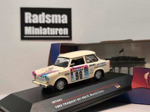 Trabant 601 #96 R. Monte Carlo - 1:43 IST, Hobby en Vrije tijd, Modelauto's | 1:43, Zo goed als nieuw, Auto, Ophalen of Verzenden