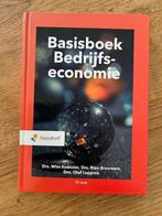 Basisboek Bedrijfseconomie  12e druk, Boeken, Ophalen of Verzenden, Beta, Nieuw, HBO