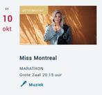 Tickets Miss Montreal 10/10 Oss, Tickets en Kaartjes, Twee personen, Oktober