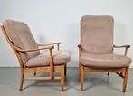 Set 2 vintage beuken fauteuil farstrup casa refurbished ´60, Huis en Inrichting, Fauteuils, Ophalen, N, N, Vintage