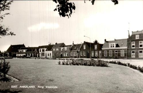 Sint Annaland - Ring Westzijde, Verzamelen, Ansichtkaarten | Nederland, Ongelopen, Zeeland, 1940 tot 1960, Ophalen of Verzenden