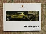 Hardcover brochure Porsche Cayman R 987 2011 nieuw!, Boeken, Auto's | Folders en Tijdschriften, Nieuw, Porsche, Ophalen of Verzenden