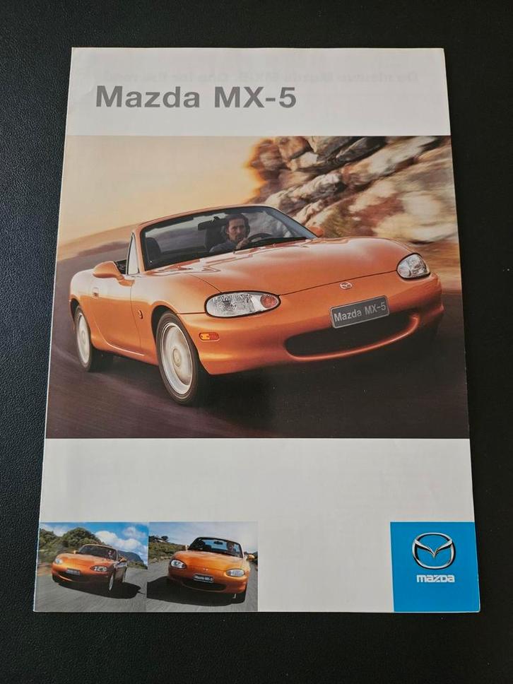 Brochure Mazda MX-5, Boeken, Auto's | Folders en Tijdschriften, Zo goed als nieuw, Mazda, Ophalen of Verzenden