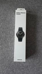 Samsung Galaxy Watch 4 Classic, Sieraden, Tassen en Uiterlijk, Smartwatches, Ophalen, Zo goed als nieuw, Zwart, Android