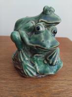 Vintage Kikker Beeldje - Stapel Kikkers, Ophalen of Verzenden