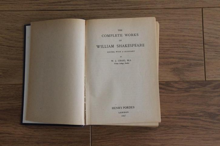 William Shakespeare, Boeken, Literatuur, Zo goed als nieuw, Ophalen of Verzenden
