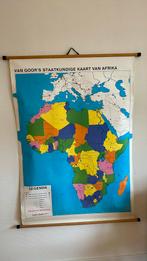 Schoolkaart Afrika, Antiek en Kunst, Antiek | Schoolplaten, Ophalen