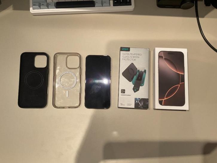 Iphone 16 Pro Max Desert Titanium 256GB, Telecommunicatie, Mobiele telefoons | Apple iPhone, Nieuw, 256 GB, Zonder abonnement