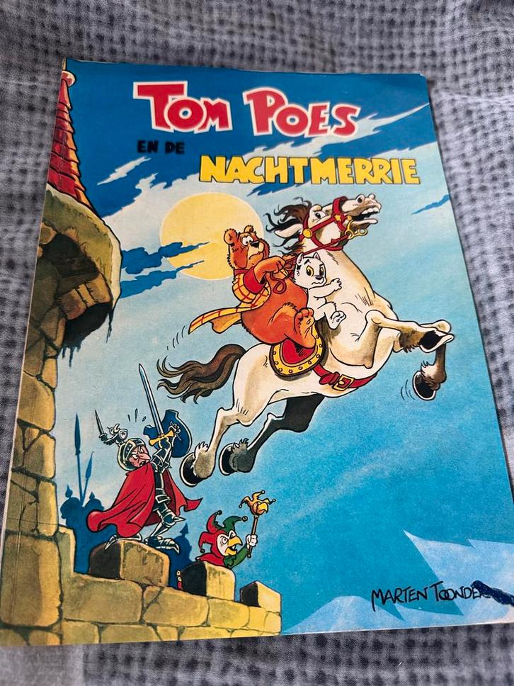 Tom Poes en de Nachtmerrie - Gelezen Stripboek, Boeken, Stripboeken, Gelezen, Eén stripboek, Ophalen of Verzenden