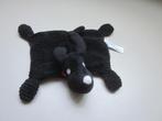 Hema zacht zwart pluche knuffeldoek Takkie Fiep Westendorp, Ophalen of Verzenden, Nieuw, Hond