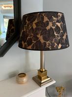 GKS Leuchten  tafellamp met gouden kap, Ophalen of Verzenden, Zo goed als nieuw, Minder dan 100 cm, Metaal