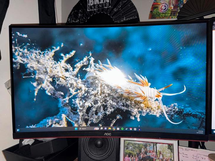 AOC G1, Computers en Software, Monitoren, Zo goed als nieuw, 101 t/m 150 Hz, In hoogte verstelbaar, LED, HD, Ophalen of Verzenden