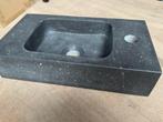 wastafel differnz Bombai Black - 40 x 22 cm - NIEUW, Ophalen of Verzenden, Nieuw, Steen, Wastafel