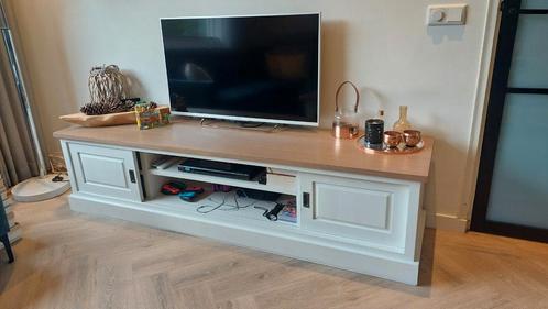 Landelijke houten TV-Meubel, Huis en Inrichting, Kasten | Televisiemeubels, Gebruikt, Minder dan 100 cm, 200 cm of meer, 25 tot 50 cm