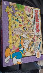 Donald Duck puzzel met poster, Ophalen of Verzenden, 500 t/m 1500 stukjes, Zo goed als nieuw