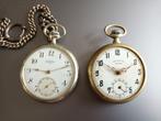 Twee antieke zakhorloges, Overige merken, Overige materialen, Zakhorloge, Ophalen of Verzenden
