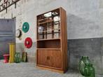 Dyrlund Deens Jaren 80 Design Vitrine Kast Teak Wandmeubel 3