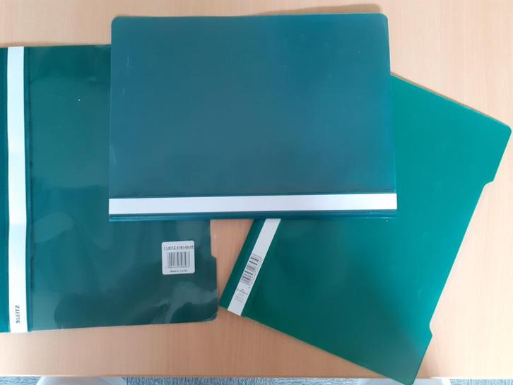 Snelhechtmapjes groen, Diversen, Bureau-accessoires, Gebruikt, Ophalen of Verzenden