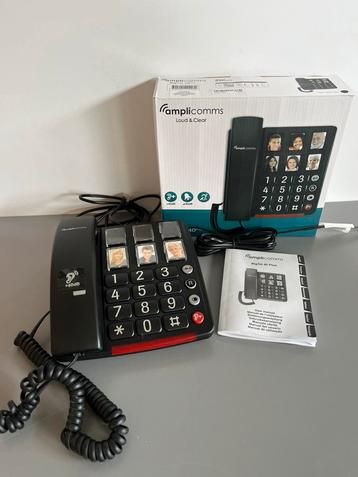 Amplicomms seniorentelefoon Big Tel 40 plus beschikbaar voor biedingen