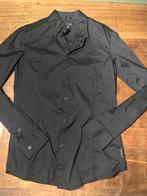 Armani Jeans overhemd zwart blouse maat M 38, Ophalen of Verzenden, Zo goed als nieuw, Zwart, Halswijdte 39/40 (M)