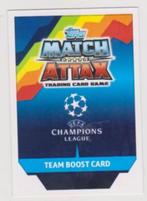 Topps krt Match Attax Champions League 2017-2018, Verzenden, Zo goed als nieuw, Buitenlandse clubs, Poster, Plaatje of Sticker