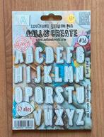 Aall create stansen alfabet, Ophalen of Verzenden, Nieuw, Frame of Mal, Overige merken