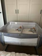 Chicco Next2Me twin co-sleeper - Magnet Grey, Ophalen, Zo goed als nieuw, Wieg