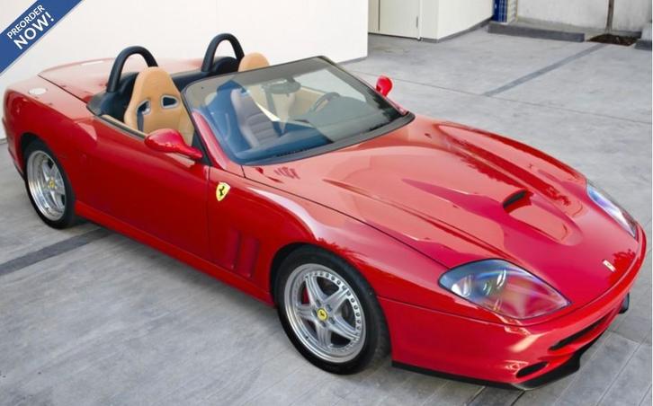 Ferrari 550 Barchetta Rood 1:18 BBR1874A1 BBR PRE-ORDER, Hobby en Vrije tijd, Modelauto's | 1:18, Nieuw, Auto, Overige merken