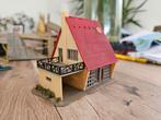 Modeltrein Ho huis met garage, Hobby en Vrije tijd, Modeltreinen | N-Spoor, Ophalen of Verzenden, Zo goed als nieuw, Gelijkstroom