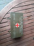 Verbanddoos ehbo kl landmacht defensie met inhoud, Verzamelen, Ophalen of Verzenden, Landmacht, Nederland