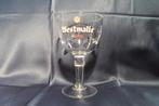 Westmalle Trappist Glas Oranje Logo, Verzamelen, Biermerken, Ophalen of Verzenden, Zo goed als nieuw, Glas of Glazen, Overige merken