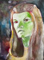 UNIEKE. Olieverfschilderij van  Theo Mackaay, Antiek en Kunst, Ophalen of Verzenden