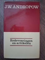 J.W. Andropow - Redevoeringen en artikelen, Ophalen of Verzenden, Zo goed als nieuw