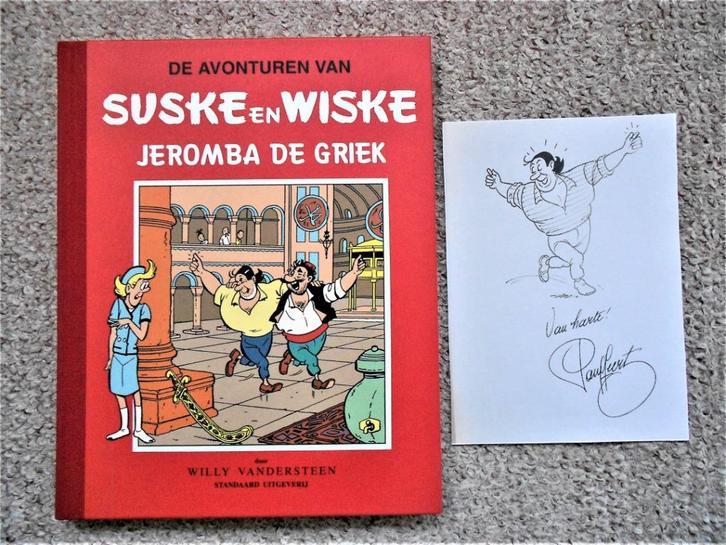 Suske en Wiske 58 Klassiek - Jeromba de Griek + tek P Geerts, Boeken, Stripboeken, Nieuw, Eén stripboek, Ophalen of Verzenden
