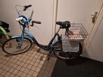 Damesfiets On The Road blauw, Gebruikt, 0 zitjes, 50 tot 53 cm, Dubbele standaard