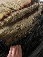 Rockwool isolatie gebruikt circa 250 platen, Doe-het-zelf en Verbouw, Isolatie en Afdichting, Ophalen, 4 tot 8 cm, Gebruikt, Steenwol