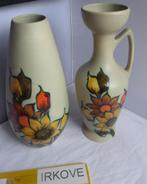 UNIEK !! * SCHAAL EN FLORA VAZEN DECOR ASTER * Gemerkt, Antiek en Kunst, Antiek | Keramiek en Aardewerk, Verzenden