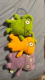 Drie knuffels uggly dolls zgan, Ophalen of Verzenden, Zo goed als nieuw, Overige typen