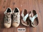 2 paar (schoenen / slippers) maat 28 samen, Kinderen en Baby's, Schoenen, Meisje, Ophalen of Verzenden, Zo goed als nieuw