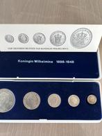gulden wilhelmina   beatrix vincent, Ophalen of Verzenden, Koningin Wilhelmina, 1 gulden, Zilver